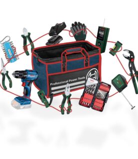 Bosch Akülü Vidalama Matkabı GSR 185-LI + Alet Seti 12 Parça