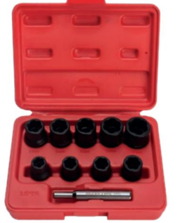İzeltaş 1/2'' Twist Lokma Seti 10 Parça - 14000005130