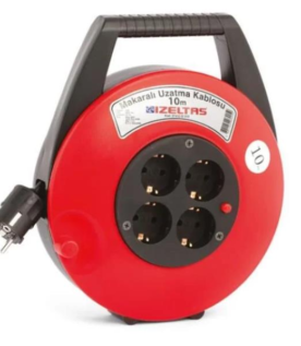 İzeltaş Makaralı Uzatma Kablosu 10M (3x1.5MM) - 741050010