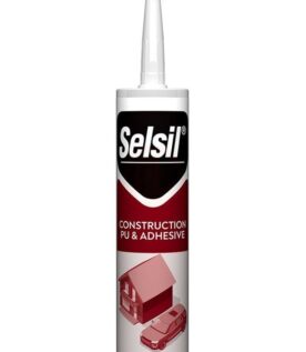 Selsil Poliüretan PU Mastik 40 SHA 280 ml Siyah