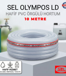 Sel Olympos LD Hafif PVC Örgülü Hortum 1/4" (6 mm)