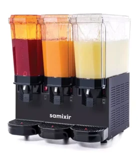 Samixir Triple Klasik Fıskiyeli Soğuk İçecek Dispenseri, 20+20+20 L, Sarı, 60.SSSY, 60.SSSB, 60.SSSI