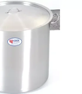 Yürük Silindirik Tencere Kapaklı, 36x17 cm 17,5 Litre - 10413617