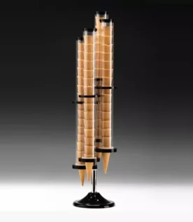 Zicco 4 Lü Akrilik Standlı Polycarbonat Külahlık 19xh 86 Cm ZCP 800