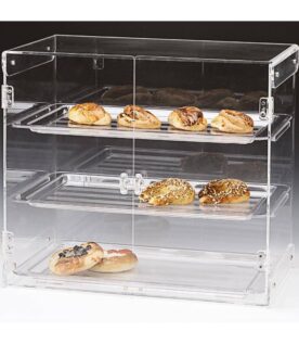 Zicco Polikarbon Tepsili Teşhir Standı, 3 Katlı, 57x38x50 cm ZCP 429
