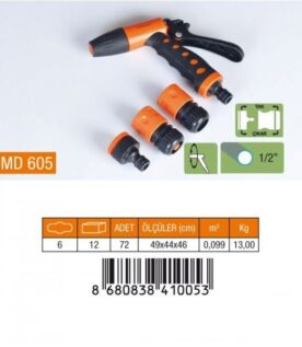 Medalyan Md605 Otomatik Tabanca 4 Lü Set