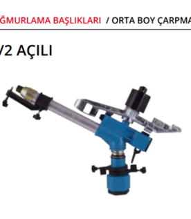 YAĞMURLAMA BAŞLIĞI B/2 AÇILI 25 M BÜYÜK BOY